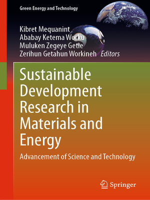 cover image of Sustainable Development Research in Materials and Energy